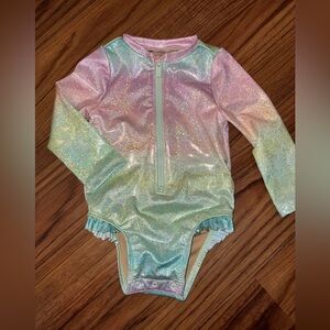 Brand New Old Navy Baby Girls Mermaid Swimsuit 3-6M